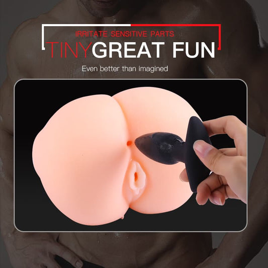 Strong Multiple Vibrating Strength Soft Silicone Anal Plug