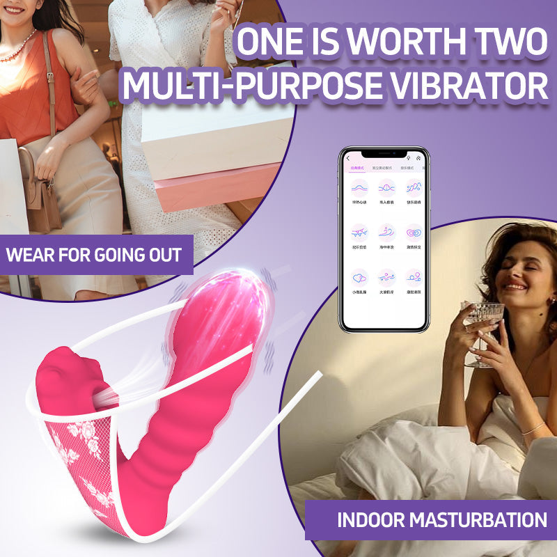 App Interaction Clitoris Soothing Vaginal Stimulating Vibrator
