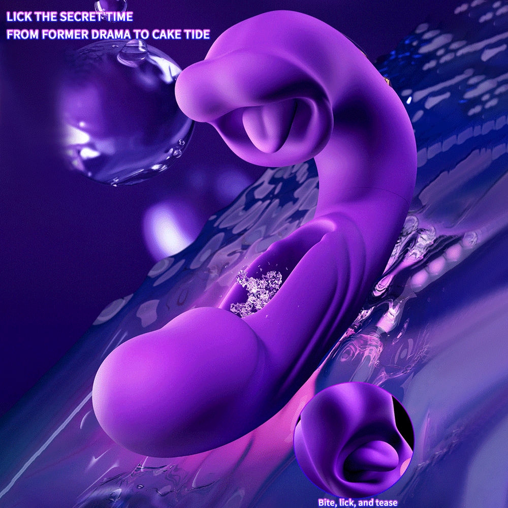 Vaginal Tapping Clitoris Licking Multiple Pleasures Vibrator