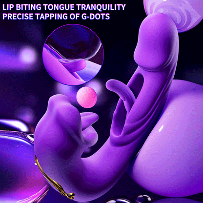 Vaginal Tapping Clitoris Licking Multiple Pleasures Vibrator