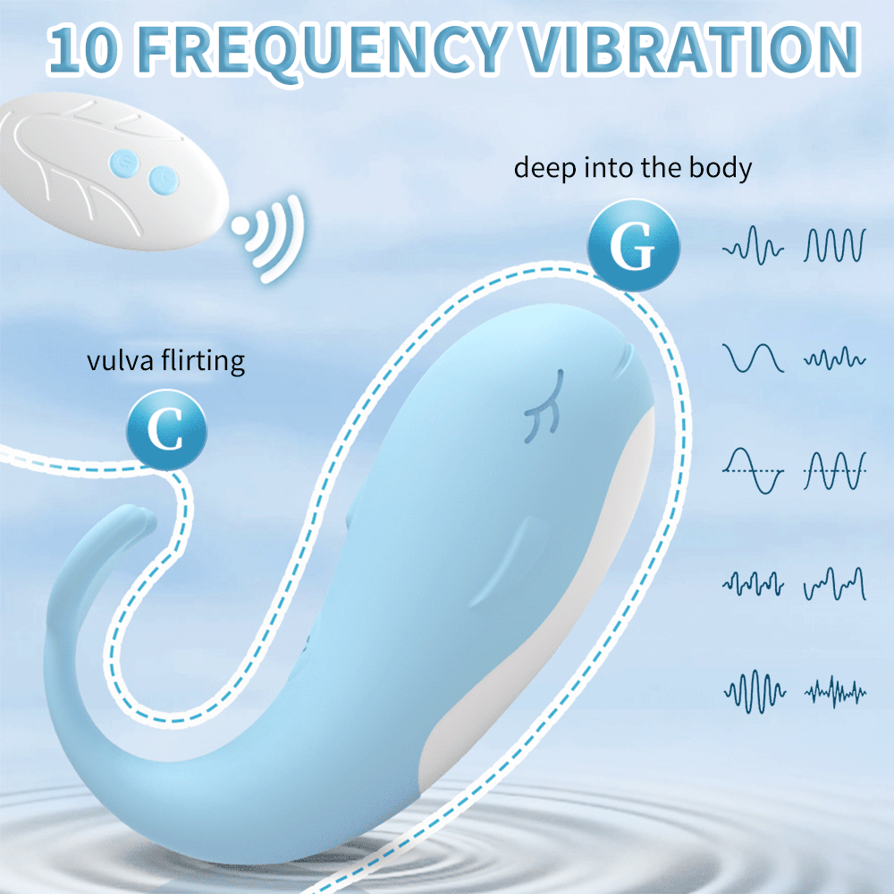 Pocket Size Remote Controlled Intelligent Heating Vibrator