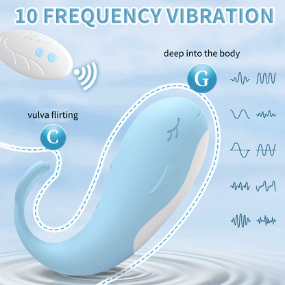 Pocket Size Remote Controlled Intelligent Heating Vibrator