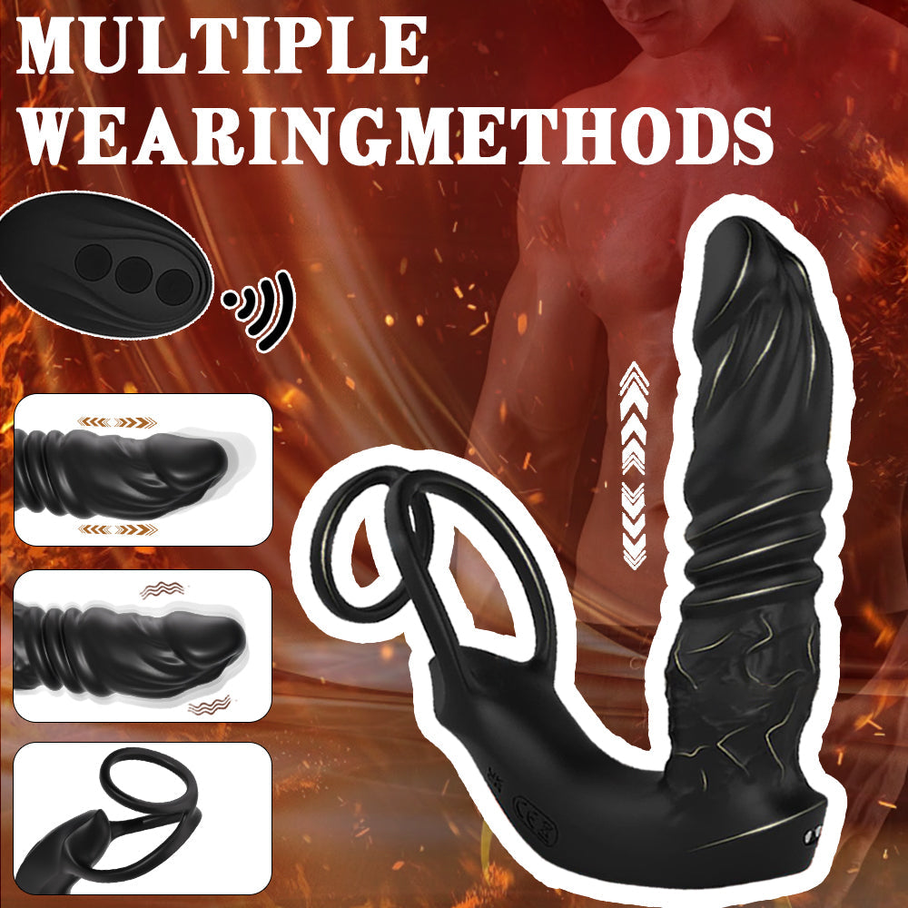 Mobile App Controlled Multi Usage Prostate Thrusting Plug