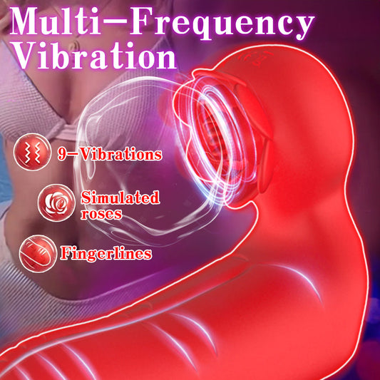 New Upgraded Clitoral Stimulating Rechargeable Finger Sleeve Vibrator