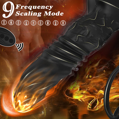 Mobile App Controlled Multi Usage Prostate Thrusting Plug