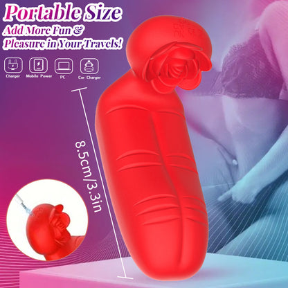 New Upgraded Clitoral Stimulating Rechargeable Finger Sleeve Vibrator