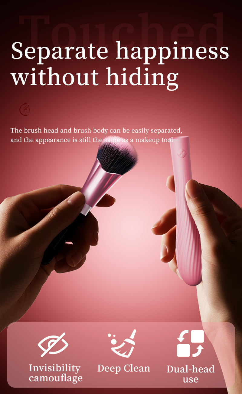 Dressing Table Hidden Design Pinky Teasing Brush Vibrator