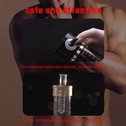Male Penis Strengthen Pumper & Rotating Masturbation Cup 2 in 1