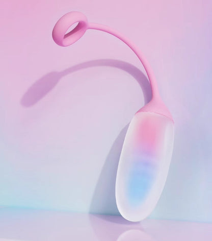 Mobile App Controlled Smart Cute Colorful Lighting Vibrator