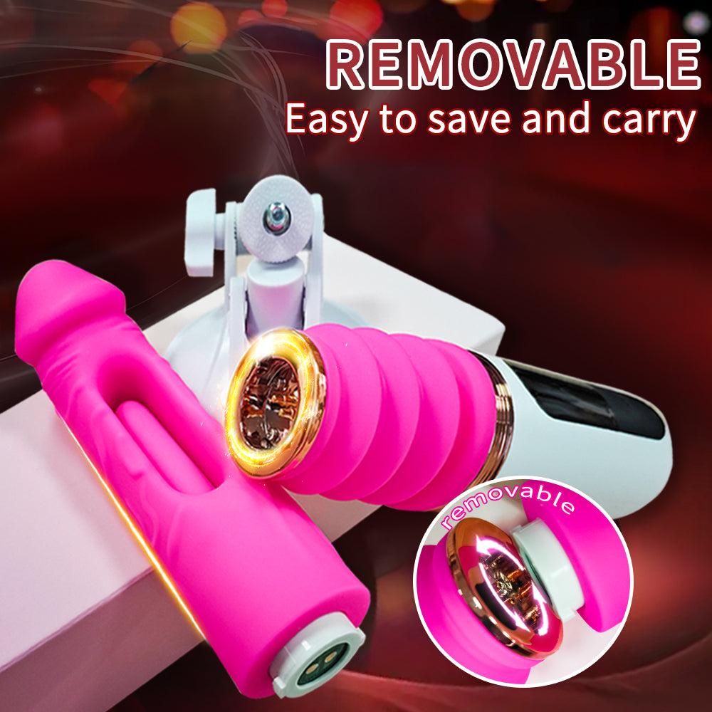 Thrusting Flapping Multiple Pleasurement Dildo Vibrator