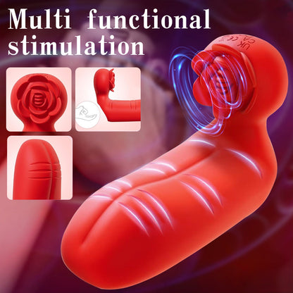 New Upgraded Clitoral Stimulating Rechargeable Finger Sleeve Vibrator