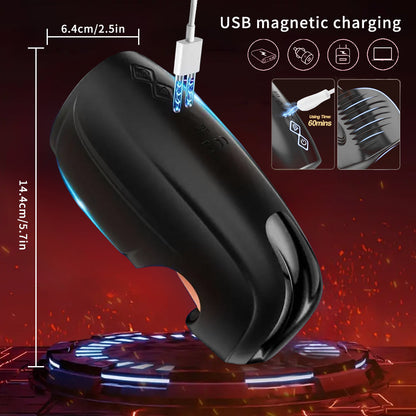 Pulsive Tapping Tongue Licking Glans Ejaculation Delaying Trainer