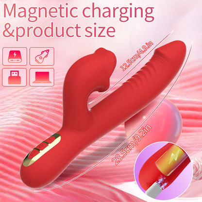 Lately Upgraded High Speed Tongue Licking Thrusting Vibrator
