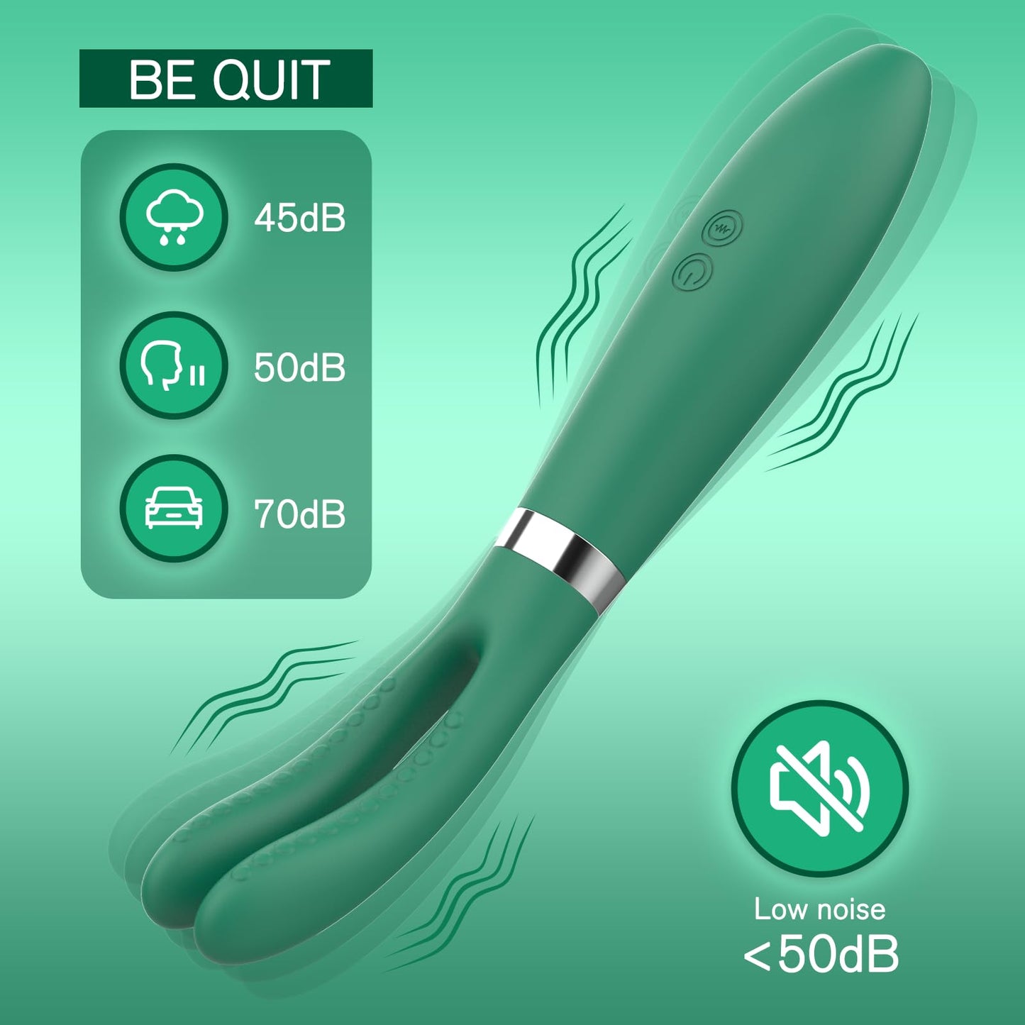 Unique Designed Clitoris Nipples Clamp Stimulating Vibrator