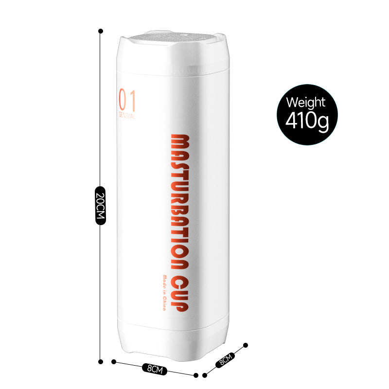 Intelligent Voice Interaction Telescopic Sucking Masturbator