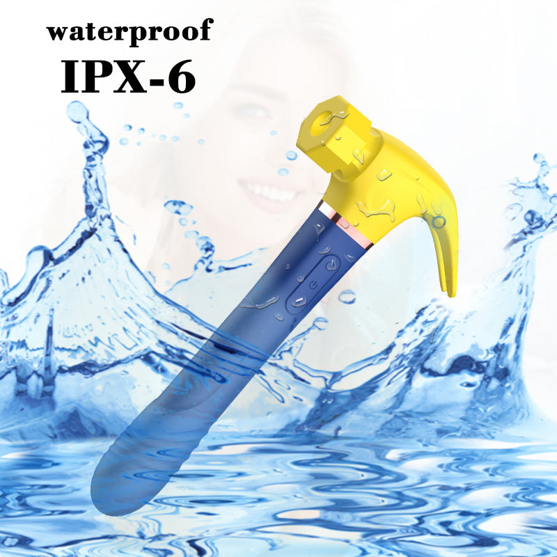 Multiple Functional 4 In 1 Pleasures Sex Hammer Dildo Vibrator