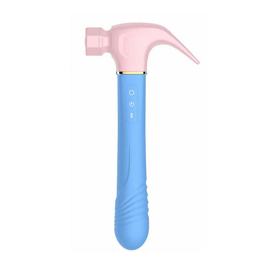 Multiple Functional 4 In 1 Pleasures Sex Hammer Dildo Vibrator