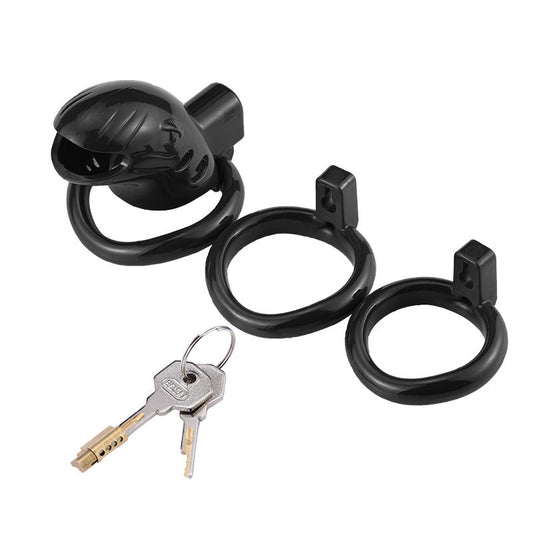Resin Plastic Multi Sizes Male Erotic Penis Chastity Lock