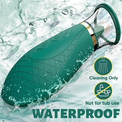 Excellent Female Sensitive Parts Vacuum Sucking Licking Vibrator