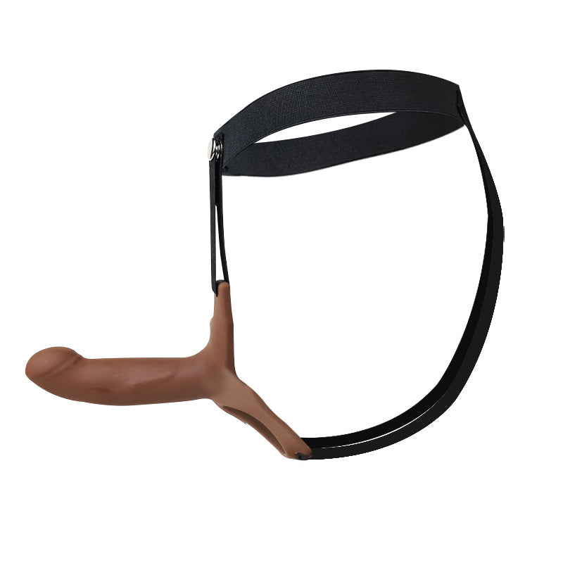 Wearable Strap-on Hollow Penis Silicone Enlargement Cover