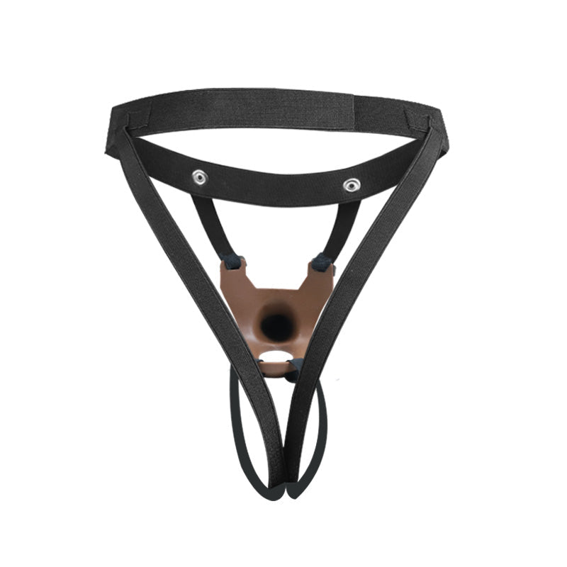 Wearable Strap-on Hollow Penis Silicone Enlargement Cover