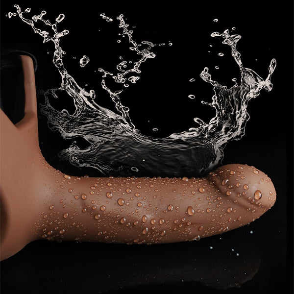 Wearable Strap-on Hollow Penis Silicone Enlargement Cover