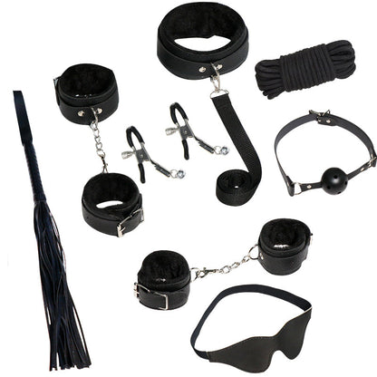 High Quality Artificial Leather Erotic 8pcs Sex BDSM Bundle