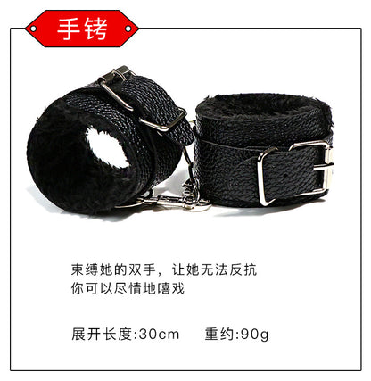 High Quality Artificial Leather Erotic 8pcs Sex BDSM Bundle