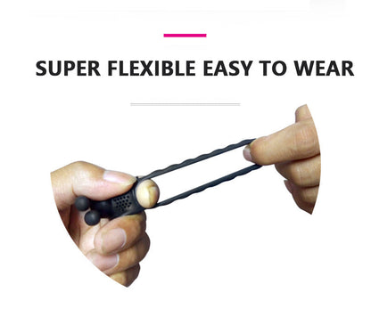 Rabbit Ears Clitoris Stumilating Penis Vibrating Ring