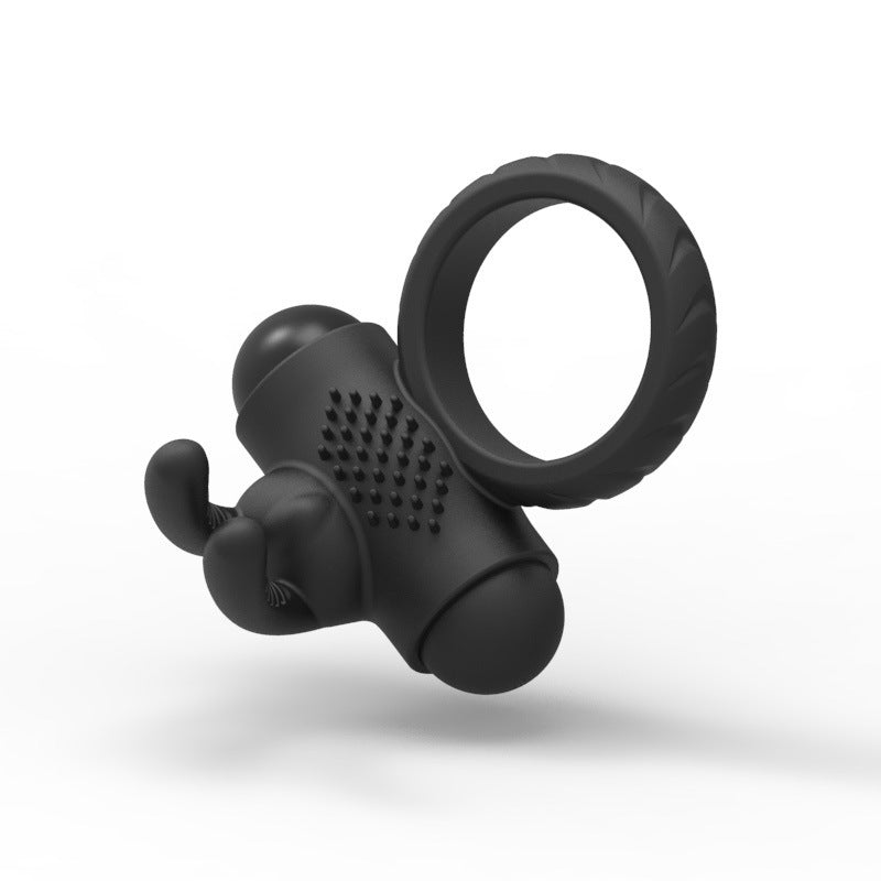 Rabbit Ears Clitoris Stumilating Penis Vibrating Ring