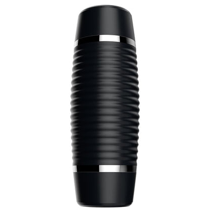 Intelligent Heating Oral Vaginal Dual Head Vibrating Masturbator