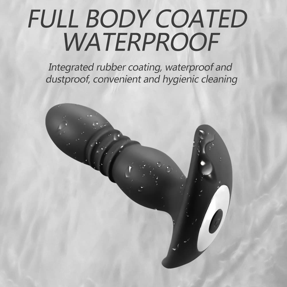 Multi Usages Vagina Stimulating Thrusting Vibrating Anal Plug