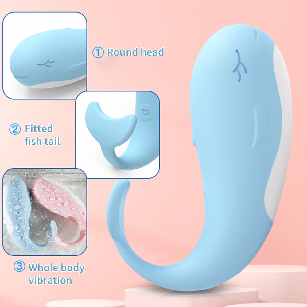 Pocket Size Remote Controlled Intelligent Heating Vibrator