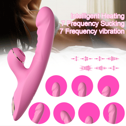 Most Popular Smart Heating Clitoris Gently Sucking Vibrator