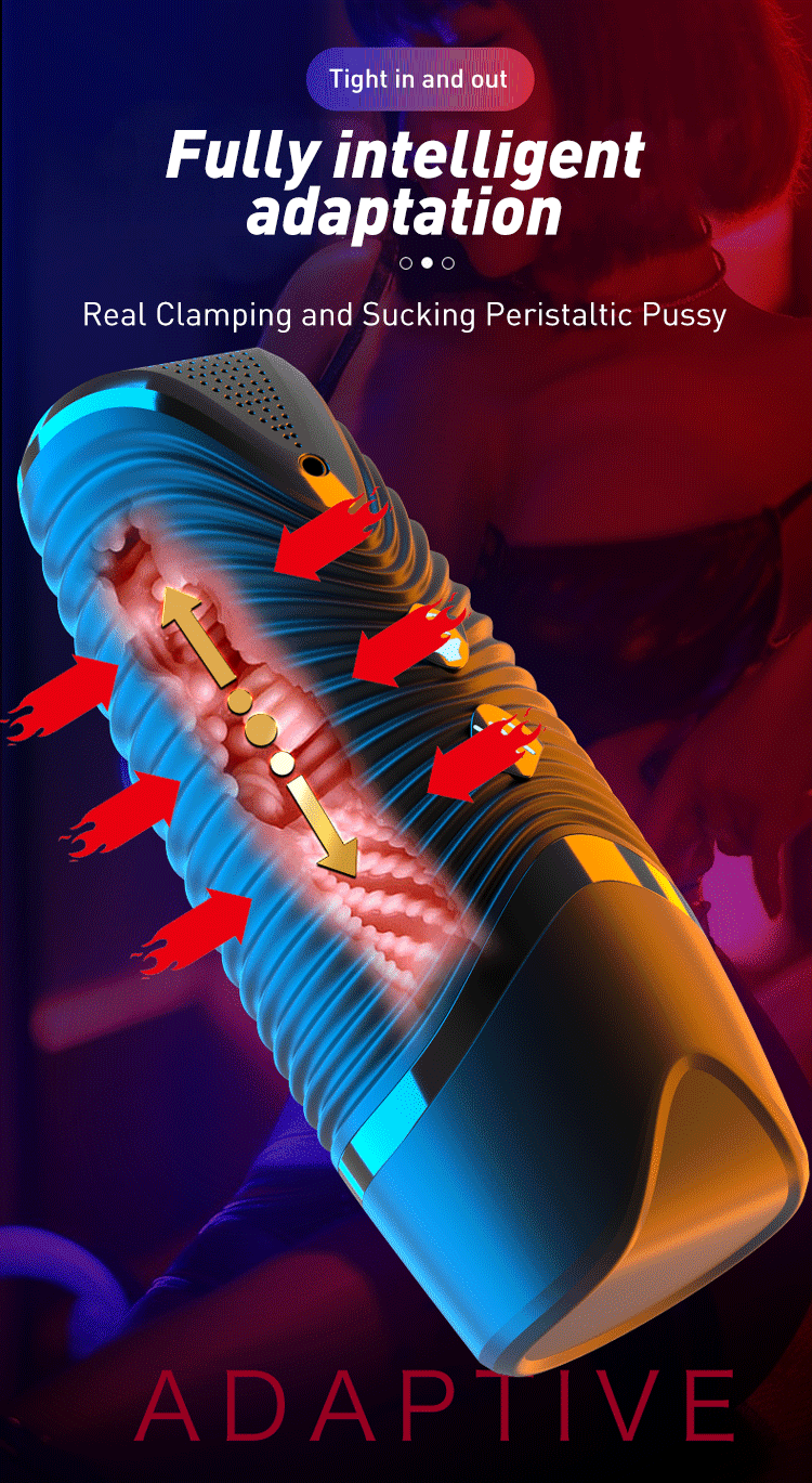 Suction Stand Intelligent Voice Interactive Vibrating Masturbator