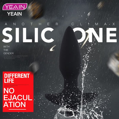 Strong Multiple Vibrating Strength Soft Silicone Anal Plug