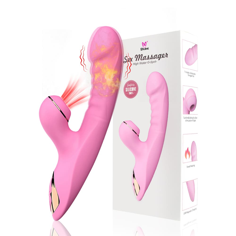 Most Popular Smart Heating Clitoris Gently Sucking Vibrator