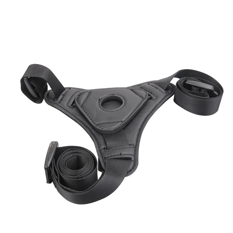 Lesbian Love 6 Inches Black Silicone Dildo With Strap on Belt