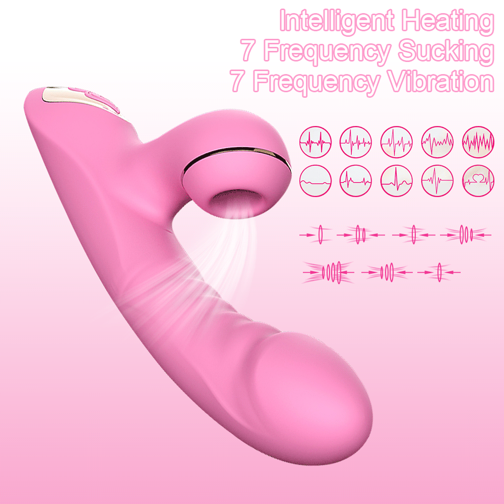 Most Popular Smart Heating Clitoris Gently Sucking Vibrator