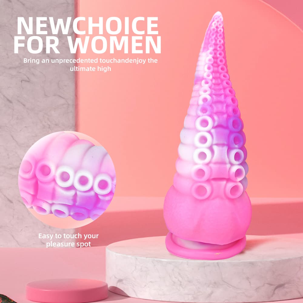 Imaginative Special Designed Max Stimulating Tentacles Dildo