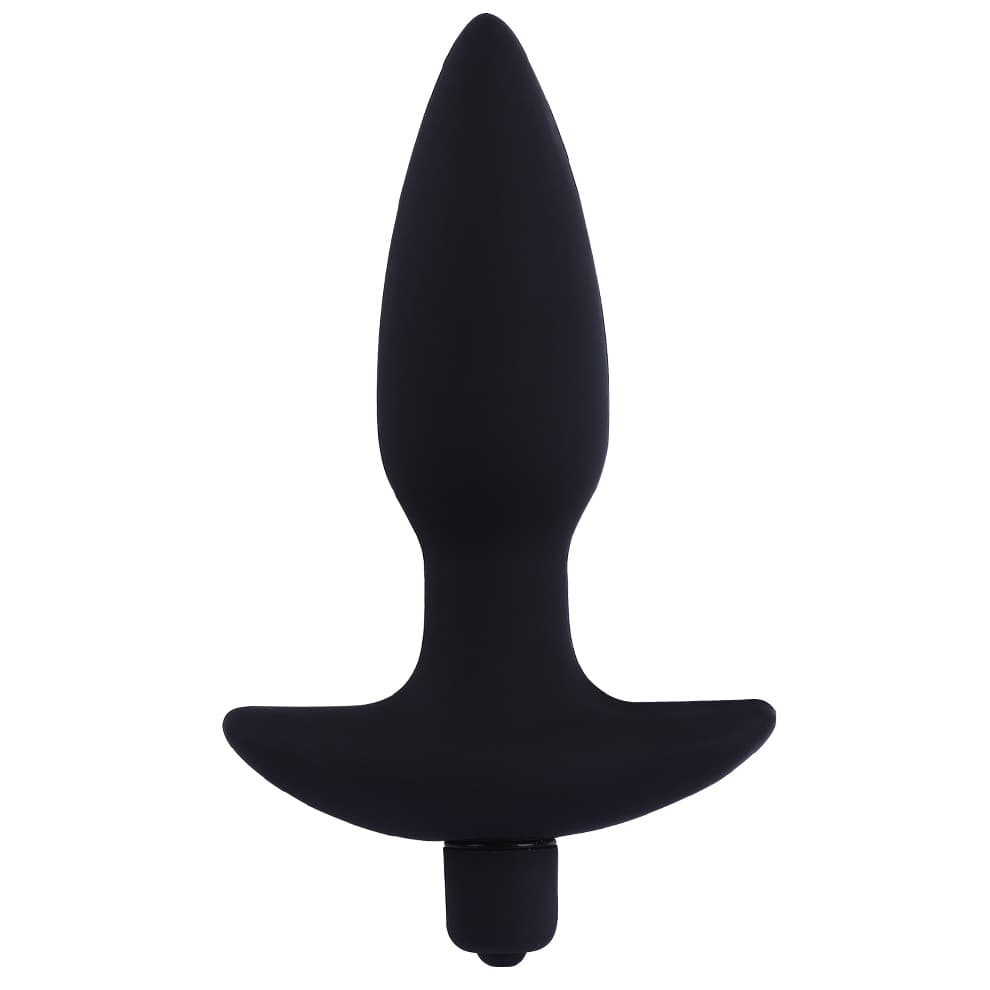 Strong Multiple Vibrating Strength Soft Silicone Anal Plug