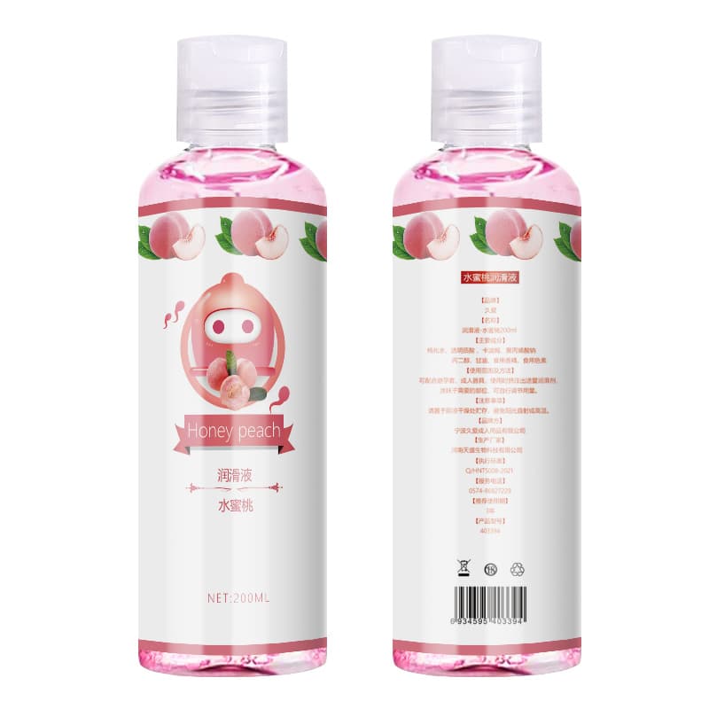 Water Soluble Health Friendly Fruit Flavour Sex Lubricant