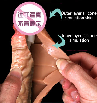 Remote Controlled Vibrating Swinging Intelligent Heating Dildo