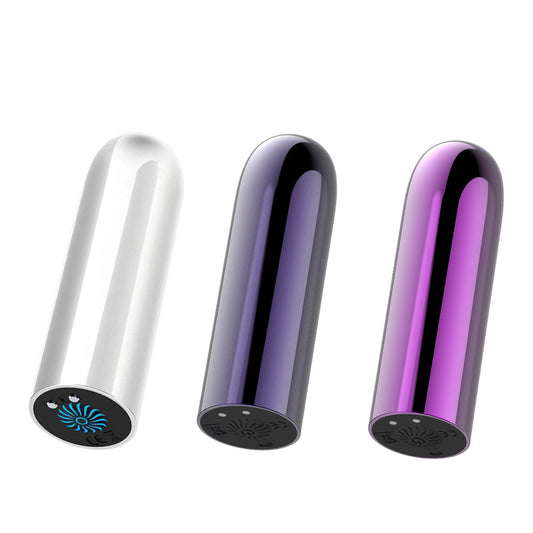 Metallic Plating Fully Waterproof Powerful Bullet Vibrator