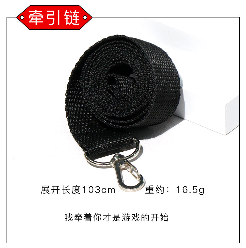 Premium Leather Texture Seductive 16pcs Sex BDSM Kit