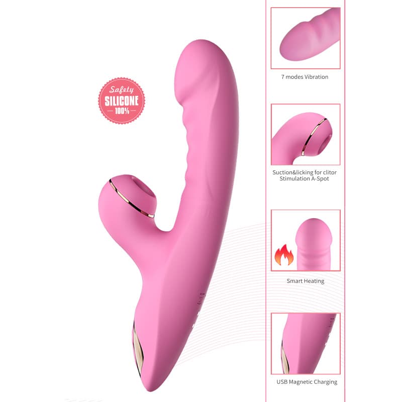 Most Popular Smart Heating Clitoris Gently Sucking Vibrator