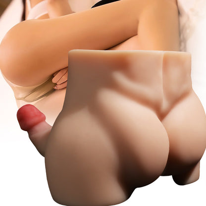 Perfect Abs Safe Material Female Riding Dildo Tough Guy Sex Doll