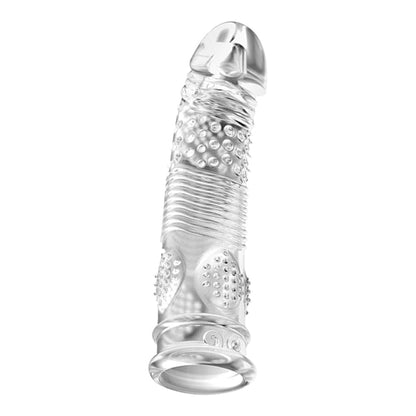 Transparent Reusable Stimulating Condom Penis Sleeve
