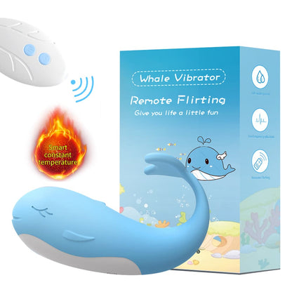 Pocket Size Remote Controlled Intelligent Heating Vibrator