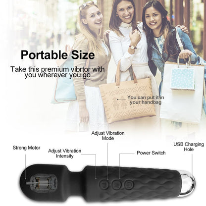 Amazon Top Selling Multi Usage Adult Video Style Massage Vibrator